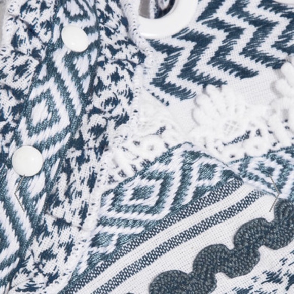 NWT Dodo Bar Or Embellished cotton-jacquard sry - Picture 5 of 7